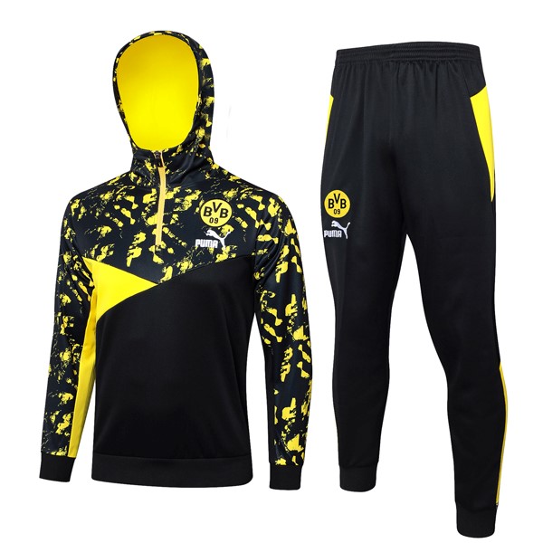 Chandal Con Capucha Borussia Dortmund 2024-2025 Amarillo Negro